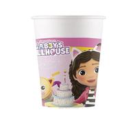 PROCOS Gabby's Dollhouse Party Paper Cups, Pack of 8, 200ml