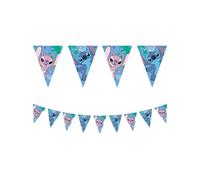 Procos Ghirlanda di bandierine di Carta Stitch 230 cm - Blu