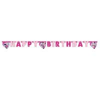 Procos Ghirlanda Happy Birthday Minnie - Multicolore