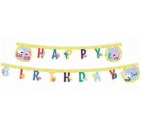 PROCOS Ghirlanda Happy Birthday Peppa Pig - Multicolore - Taglia Unica