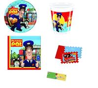 Procos Kit N.23 Compleanno POSTINO Pat + 6 INVITI