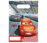 Procos Multicolore Sacchetti Regalo Cars 3, 6 Pezzi, 29 cm x 18 cm x 2 cm Taglia