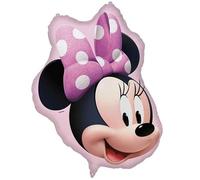 Procos - Palloncino in lamina di grandi dimensioni Minnie Mouse, palloncino per riempimento ad aria o elio, regalo, decorazione