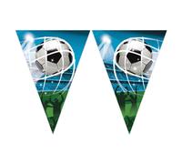 Procos PR93750 Spun 9 Triangular Football Soccer Fans Party Flags FSC Paper Spin