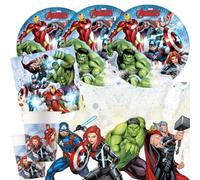 Procos Set per feste Avengers Infinity Stones, 37 pezzi, per 8 bambini