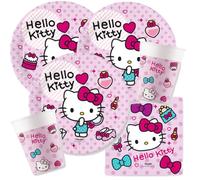 Procos Set per feste Hello Kitty - Fashion Stylish, 36 pezzi
