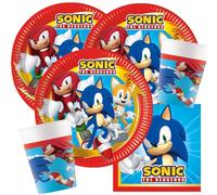Procos Set per feste Sonic the Hedgehog, 36 pezzi