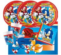 Procos Set per feste Sonic the Hedgehog, 37 pezzi