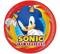 Procos Sonic The Hedgehog 8 - Piatto da 20 cm