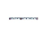 Procos Striscione Happy Birthday in Cartone Encanto - Multicolore