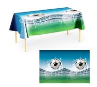 Procos 93748 Plastic Table Cloth Football Soccer Fans Party (180x120cm) Tableclo