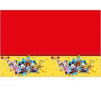 Procos Tovaglia Topolino come Decorazione per Feste di Compleanno per Bambini e Feste a Tema Dimensioni: 120 x 180 cm, Lavabile, Riutilizzabile, Tovaglia per Tavolo di Compleanno per Bambini