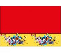 Tovaglia Topolino come decorazione per feste di compleanno e feste a tema bimbi dimensioni 120x180 cm lavabile lavabile riutilizzabile tovaglia compleanno bambini