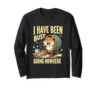 Procrastinazione I Have Been Busy Going Nowhere Maglia a Manica