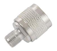 PROCTER 2pcs Tipo N Spina Maschio A F Connettore Femmina RF Adattatore Coassiale per Antenna Senza Fili Argento