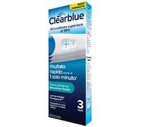 Test di Gravidanza Clearblue Rilevazione Rapida Maxiformato, Risultato Rapido, anche in 1 minuto*, 3 Test