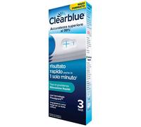 PROCTER & GAMBLE SRL CLEARBLUE TEST GRAVIDANZA RILEVAZIONE RAPIDA 3 PEZZI