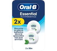 PROCTER & GAMBLE SRL Filo interdentale Oral-B Essential cerato alla menta, 2x50m