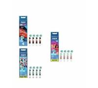 Procter & Gamble Testine di ricambio Oral-B Kids Cars/Mickey, 4 pezzi