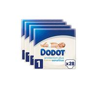 Proctor & Gamble Dodot Sensitive - Taglia 1 (da 2 a 5 kg), 4 confezioni da 30