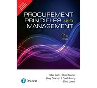 Procurement, Principles & Management 11Th Edition