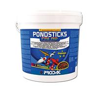 Prodac Cibo per Pesci d'acquario PONDSTICKS Color 1,2 kg (Secchio)