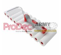 ProDec 10 Pezzi 10.2cm 100mm Lucido Schiuma Mini Pittura Rulli & Telaio Pittori