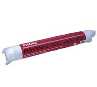 ProDec 100 mq Rotolo di foglio di politene antipolvere, antipolvere e impermeabile Ideale per coprire e proteggere pavimenti e mobili da versamenti e spruzzi durante la pittura e la decorazione