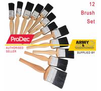 Prodec 12 Pezzi Pittori Dozzina Pennello Set Qualità Pittura,Vernice Spazzole