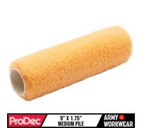 ProDec PRRE010 - Rullo per pittura in pelle di pecora, 22,9 x 4,4 cm, in lana merino di alta qualità, per dipingere con emulsione e pitture per muratura su pareti e soffitti interni ed esterni, 22,9