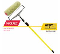 ProDec 30.5cm Resistente Acrilico Rullo Pittura Maniche + Metallo Doppio Braccio
