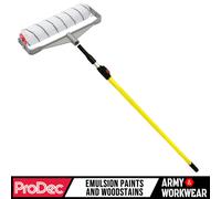 Prodec 30.5cm Microfibra Rullo Pittura Manica Metallo Doppio Braccio Telaio,