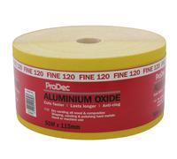 Prodec 50m Rotolo Giallo Alluminio Ossido Industriale Sabbia Carta Legno Sanding