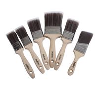 ProDec 6 Pezzi Sintetico Pennelli Set 3.8cm 5.1cm 7.6cm Gratis Falegname