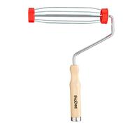 ProDec 9 pollici x 1,75" manico in legno telaio per rullo per verniciatura professionale con gabbia a 5 fili antiscivolo e impugnatura a pressione per asta di prolunga, 9" x 1,75".