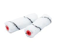 ProDec Advance 2 confezioni da 4 pollici di rulli in microfibra a pelo medio per una verniciatura liscia con vernici a emulsione e tinte per legno su pareti interne, soffitti e legno, 4".