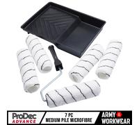 ProDec Advance 7 PC Spessore Medio Microfibra Roller Set 22.9cm x 4.4cm Muri