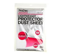 ProDec Advance Foglio non tessuto leggero da 3,2 m x 3,2 m antipolvere e impermeabile Ideale per coprire e proteggere pavimenti e mobili da schizzi e fuoriuscite durante la pittura e la decorazione.