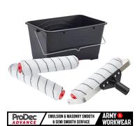 ProDec Advance Harrier 7.6x30.5cm Spessore Medio Emulsione Pittura Rulli & 10L