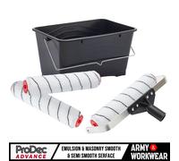 ProDec Advance Harrier 7.6x30.5cm Spessore Medio Emulsione Pittura Rulli & 10L