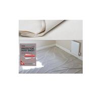 Prodec 12ft x 9ft Cotone Twil Polvere Foglio 3.6m X 2.7m Decorativi Cover