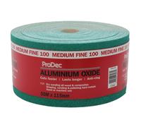 Prodec Ali Ossido 50 Metri Rotolo Alluminio Carta Abrasiva Crack Resistente Equo