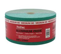 Prodec Ali Ossido 50 Metri Rotolo Alluminio Carta Abrasiva Crack Resistente Equo
