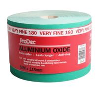 Prodec Ali Ossido 50 Metri Rotolo Alluminio Carta Abrasiva Crack Resistente Equo