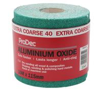 Prodec Ali Ossido Alluminio Carteggiata 10 Metri Rotolo Crepa Resistente Legno