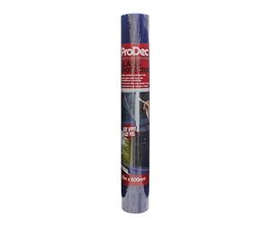 ProDec Pellicola protettiva per vetro, 20 m x 600 mm, impermeabile, autoadesiva, protezione per vetro e superfici smaltate contro schizzi di vernice, sporco e polvere, non lascia residui quando viene