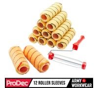 Prodec Pittura Rulli & Telaio 13 Pezzi Set Tessuto per Emulsione Muro 22.9x4.4cm