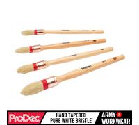Prodec Windsor 4 Pezzi Fascia Spazzola Set Naturale Setola Vernice - Fatto a