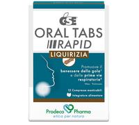 Prodeco Pharma GSE ORAL TABS RAPID LIQUIRIZIA 12 COMPRESSE DA 1,5 G