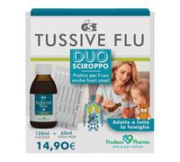Prodeco Pharma GSE TUSSIVE FLU DUO FLACONE+6 STICK PACK MONODOSE